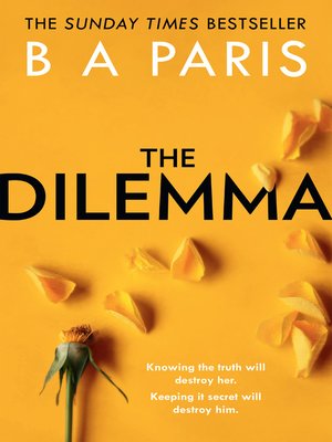 cover image of The Dilemma